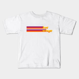 Hot Wings Hot Stripes Kids T-Shirt